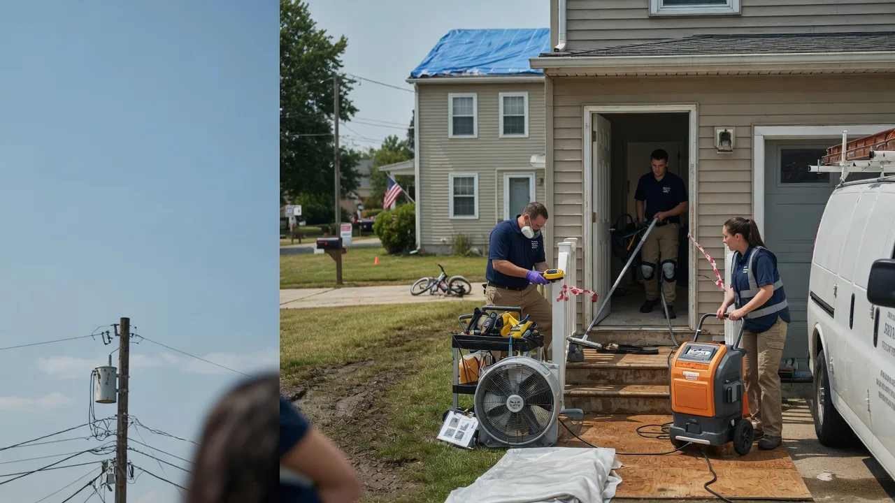 Water Damage Repair in South Newfane, VT near me